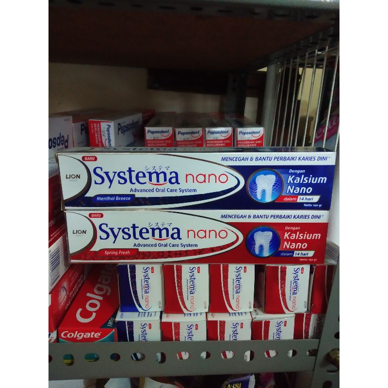 PASTA GIGI SYSTEMA NANO / ODOL SYSTEMA 190GR
