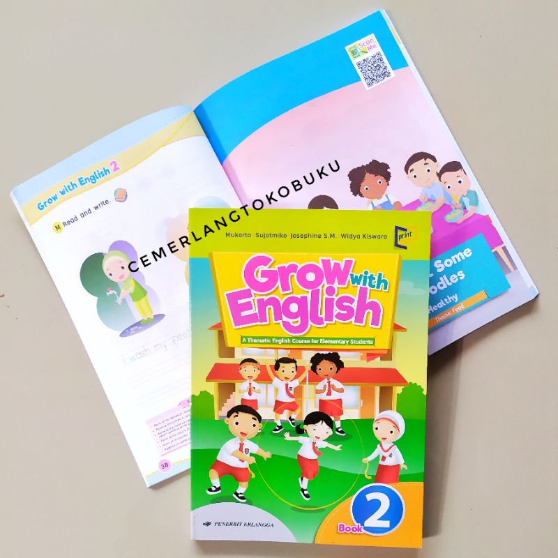 BUKU BAHASA INGGRIS GROW WITH ENGLISH SD KELAS 2 KURIKULUM 2013 - Deskripsi Permainan Tradisional Dalam Bahasa Inggris