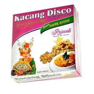 

Kacang Disco Rajawali rasa Kari Ayam 400 gr Oleh Oleh Bali