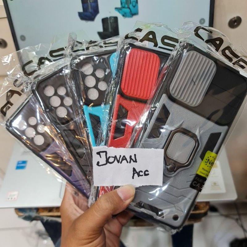 SAMSUNG A32 4G A32 5G A52 A72 CASE SLIDE PHANTER HARDCASE RING THUNDER RING 360 SLIDING PROTECT KAME