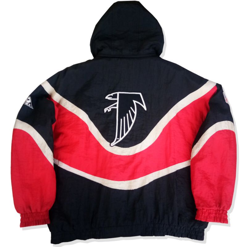 (SOLD)  jaket vintage nfl falcons tag by apex not starter