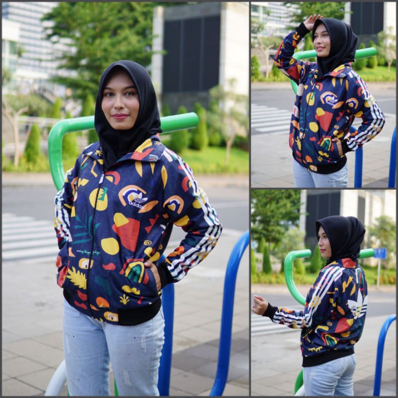 jaket trendy full.colour adid*s