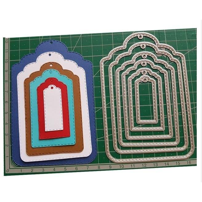 

Delia | Cutting Dies - Hanging Tags Sahape 2020_01 (6Pcs)