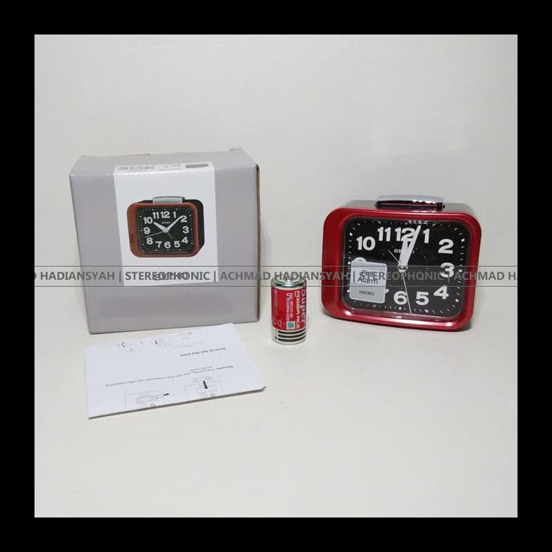 DISKON JAM WEKER SEIKO ALARM QHK028 | JAM ALARM | WEKER SEIKO BELL ALARM 02 DEKORASI TERLARIS DAN