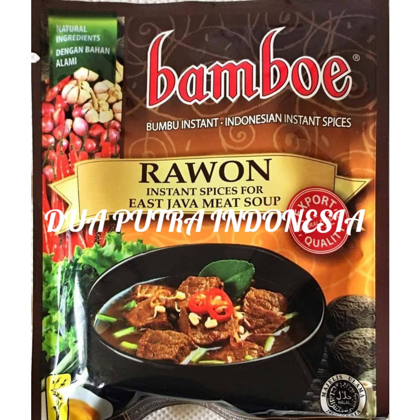 

BUMBU INSTANT BAMBOE RAWON