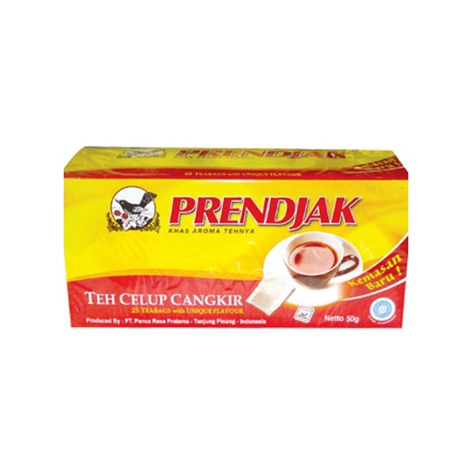 

PRENDJAK TEH CELUP CANGKIR 25 saset/Teh Celup Wangi Prendjak
