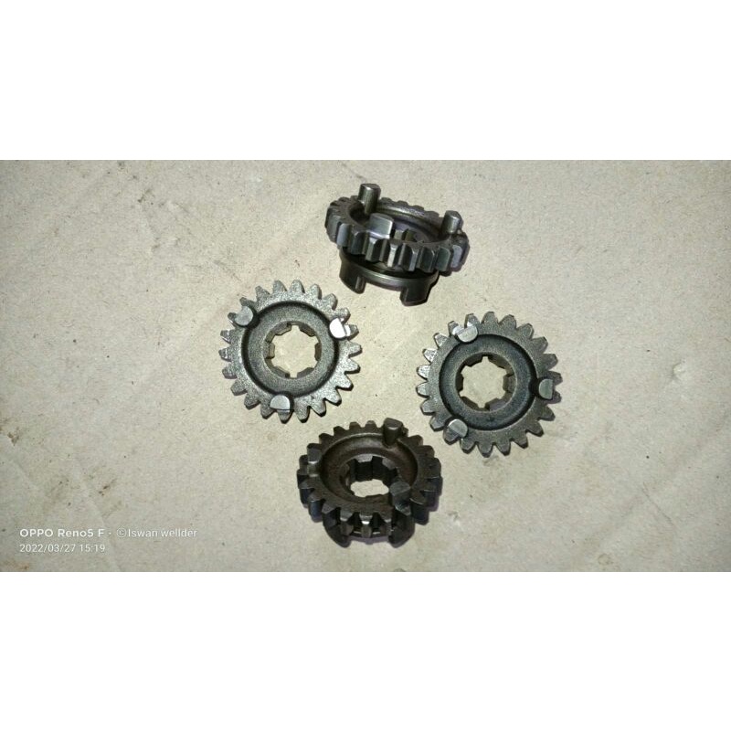 Rasio racing Drag,road race,touring fizR,foce one,alfa,sigma gigi 4 mata 22T lawan 22 standart