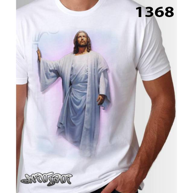 Kaos 3d jesus yesus salib nasrani