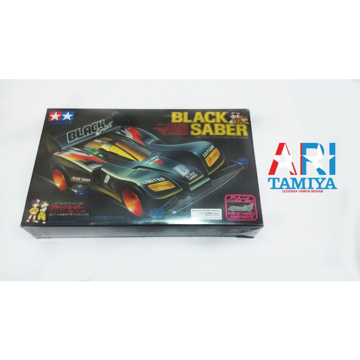 COD Tamiya Mini 4Wd Black Saber Tamiya Asli Tamiya Black Saber Original LIMITED