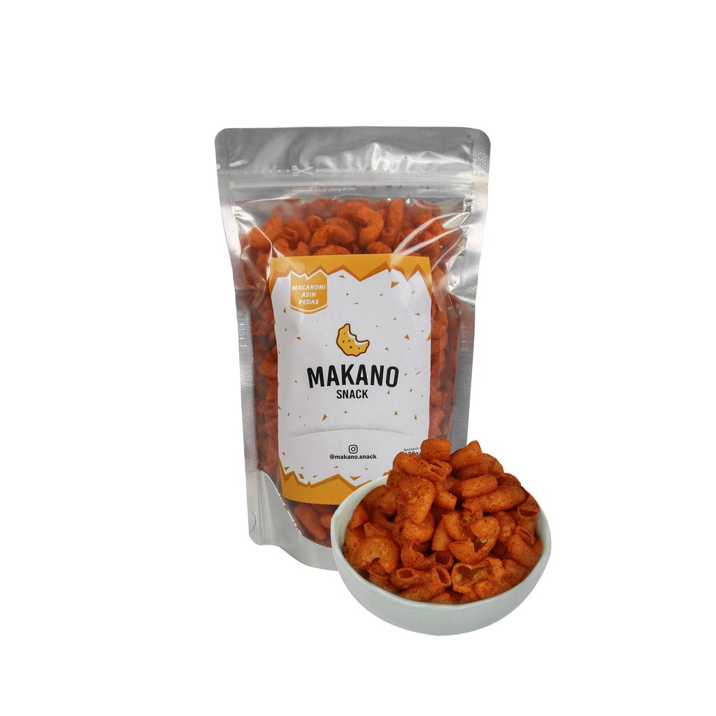 

MACARONI ASIN PEDAS / MACRONI / MAKARONI / MAKRONI by MAKANO SNACK - 110gr