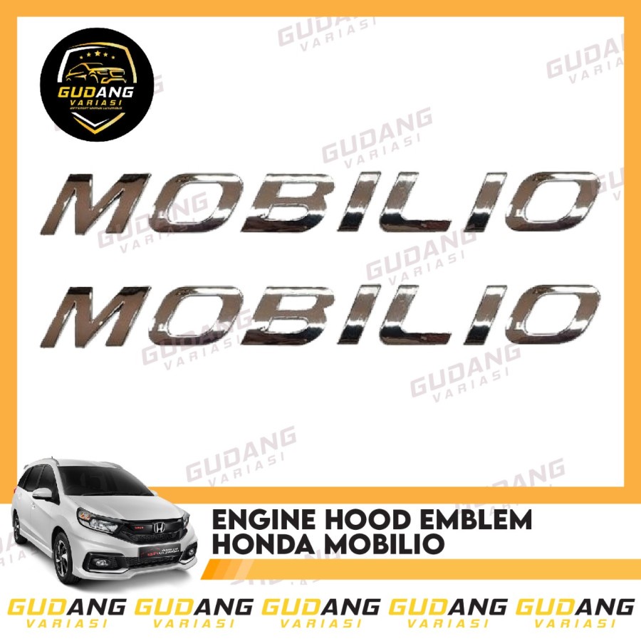 Emblem Kap Mesin Mobilio / Emblem Mobil Mobilio
