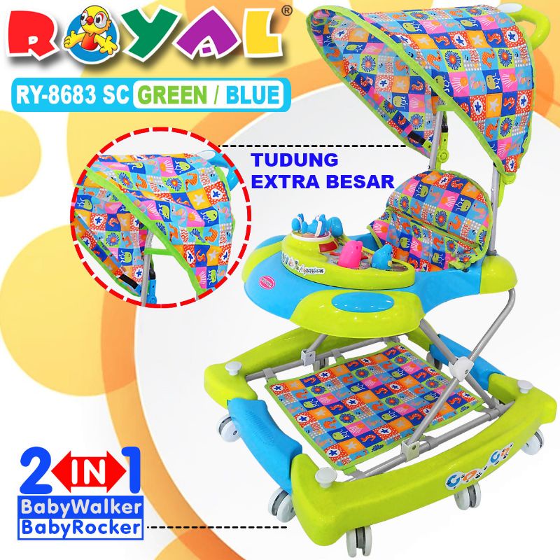 BABYWALKER ROYAL TIPE 8683sc