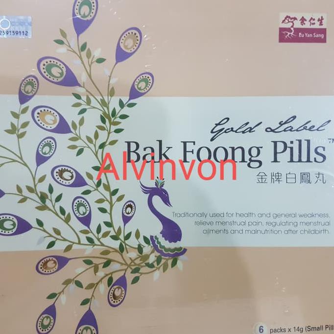 EU YAN SANG BAK FOONG PILLS - SUPPLEMEN WANITA