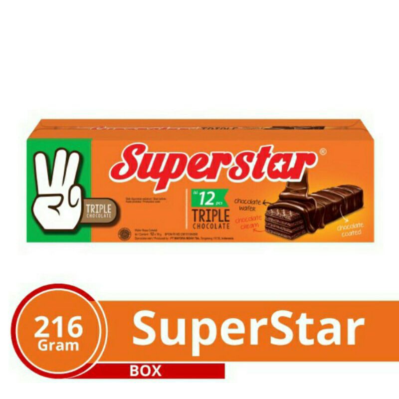 

SUPERSTAR ROMA 216GR (12PCS X 18GR)