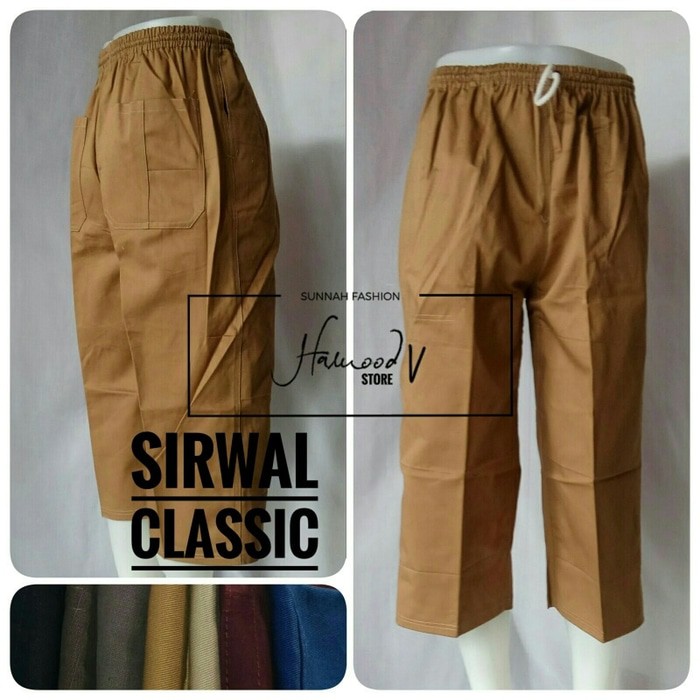 Pakaian Sunnah Sirwal Classic Basic Celana Sirwal Basic Sirwal Sunnah