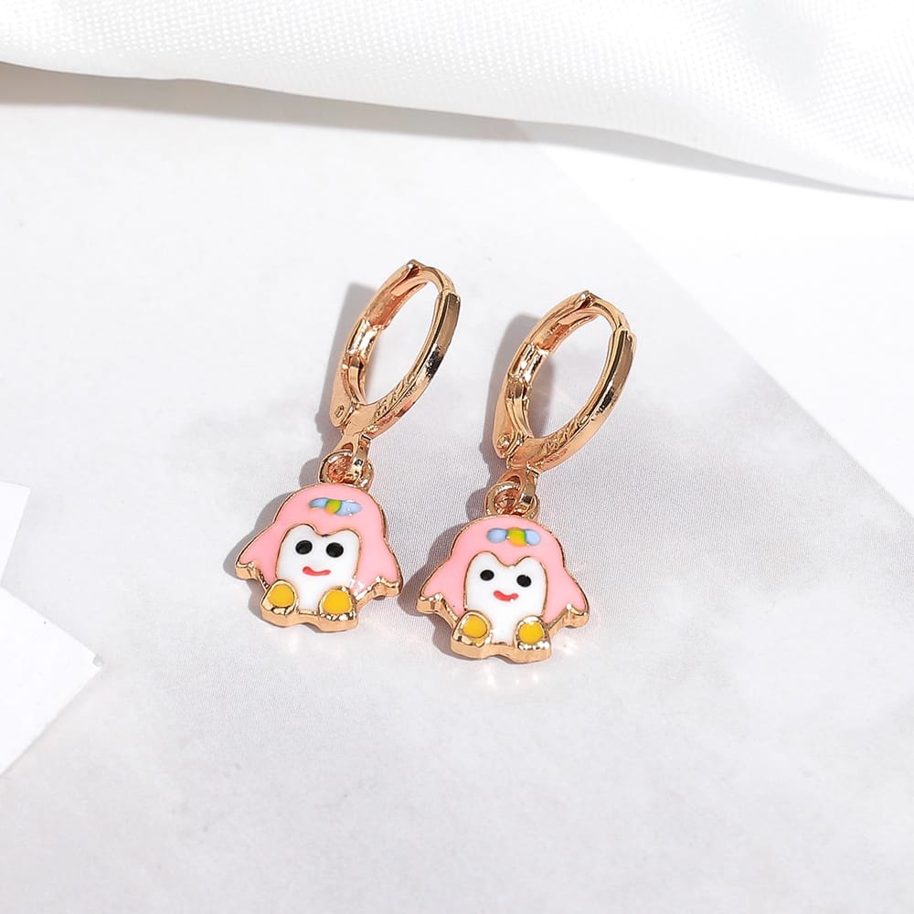 set anak Aksesoris Anak Perempuan Kalung Anting Gelang Set Perhiasan Anak Satu Set Kalung Anting Anak