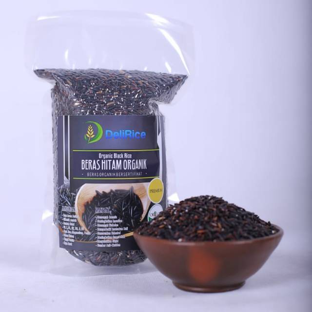 

Beras hitam organik delirice
