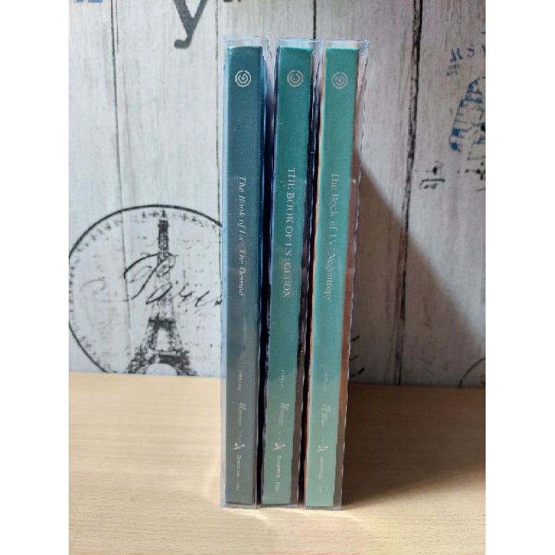 [READY] WADAH PELINDUNG ALBUM DAY6 TBOU The book of us gluon negentropy case plastik opp kpop murah 