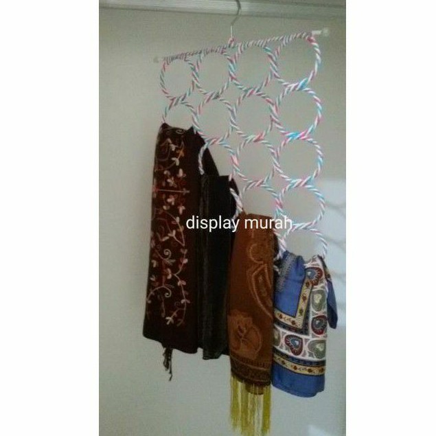 Hanger Jilbab Hijab 28 Lubang Hanger Pashmina Hanger Kerudung - BH