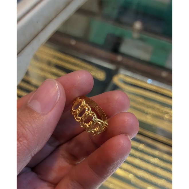 cincin emas asli kadar 999/24k