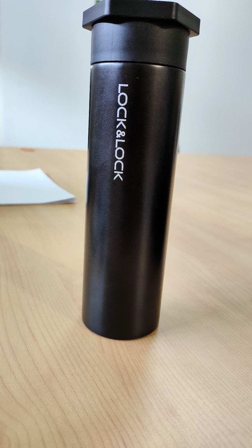 Lock&lock Locknlock Hero Tumbler 350ml / 400ml Black Silver