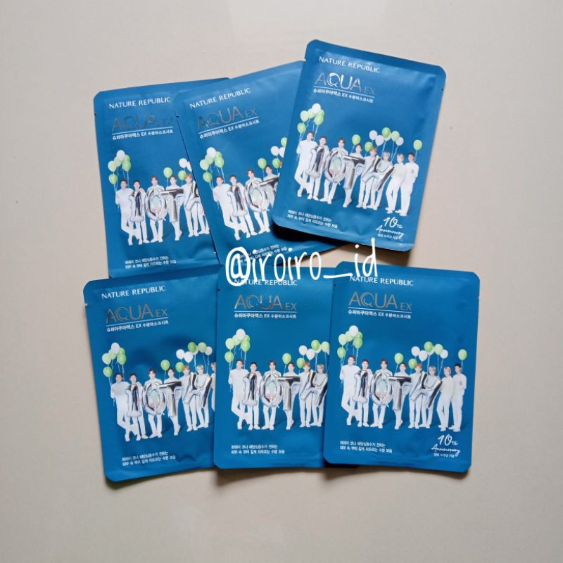 EXO Nature Republic Aqua Mask Sheet