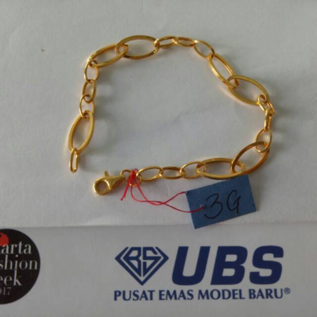 Trend 11 Model Gelang  Emas  Terbaru Ubs Paling Seru 