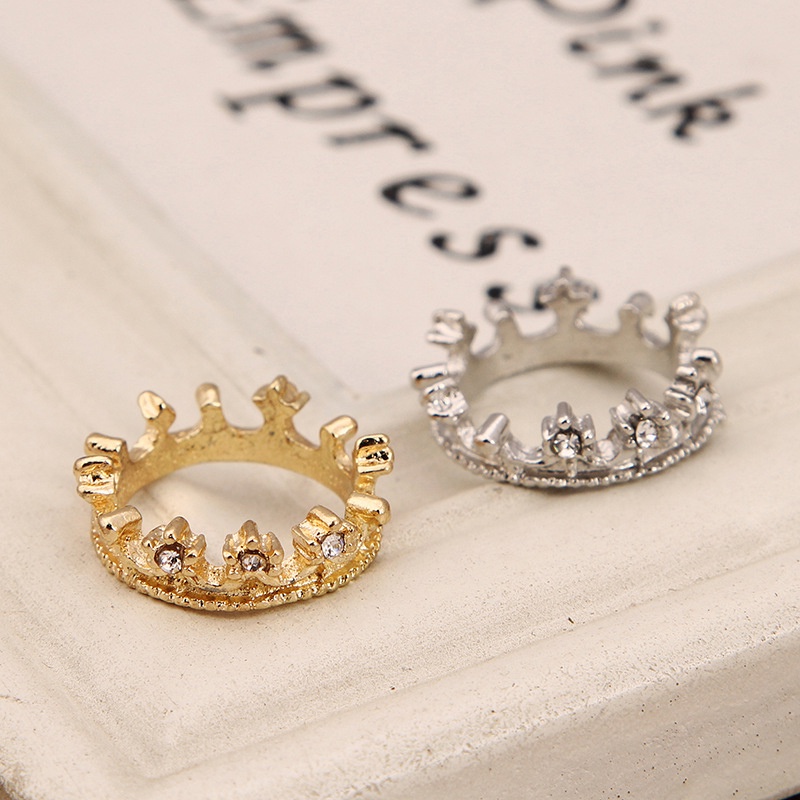 Cincin Korea Mahkota Crown Ring Aksesoris Fashion