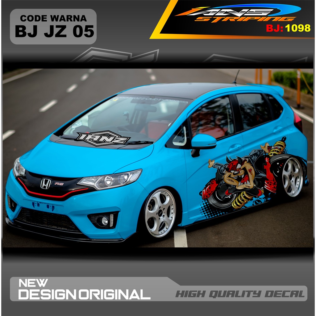 DECAL STIKER MOBIL JAZZ / STIKER MOBIL BRIO / DECAL STIKER MOBIL SWIFT / STIKER MOBIL TOYOTA / DECAL STICKER MOBIL / STIKER YARIS AYLA