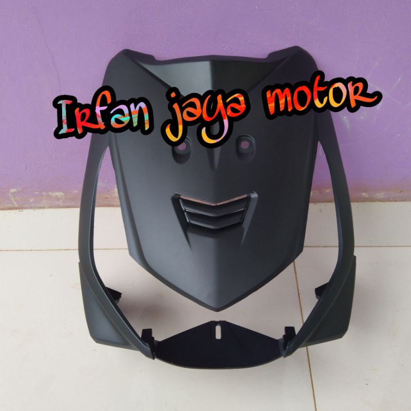 Tameng body depan Honda beat karbu hitam doff 2008 2012