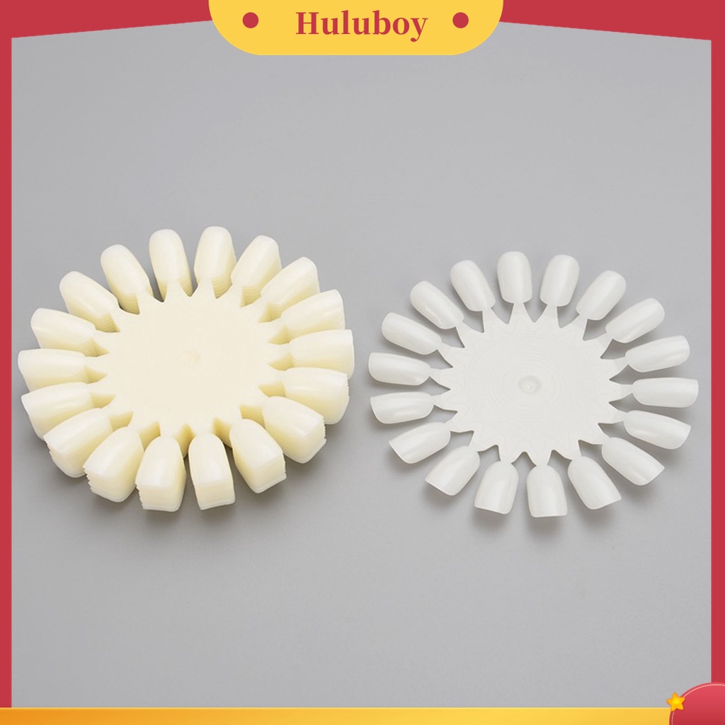 Huluboy Huluboy♡ Palet Display Warna Kutek Multifungsi Bahan Plastik Untuk Nail Art DIY