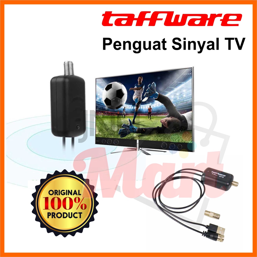 Penguat Sinyal Antena TV Booster Amplifier Anten DVB-T2 - TFL-D15