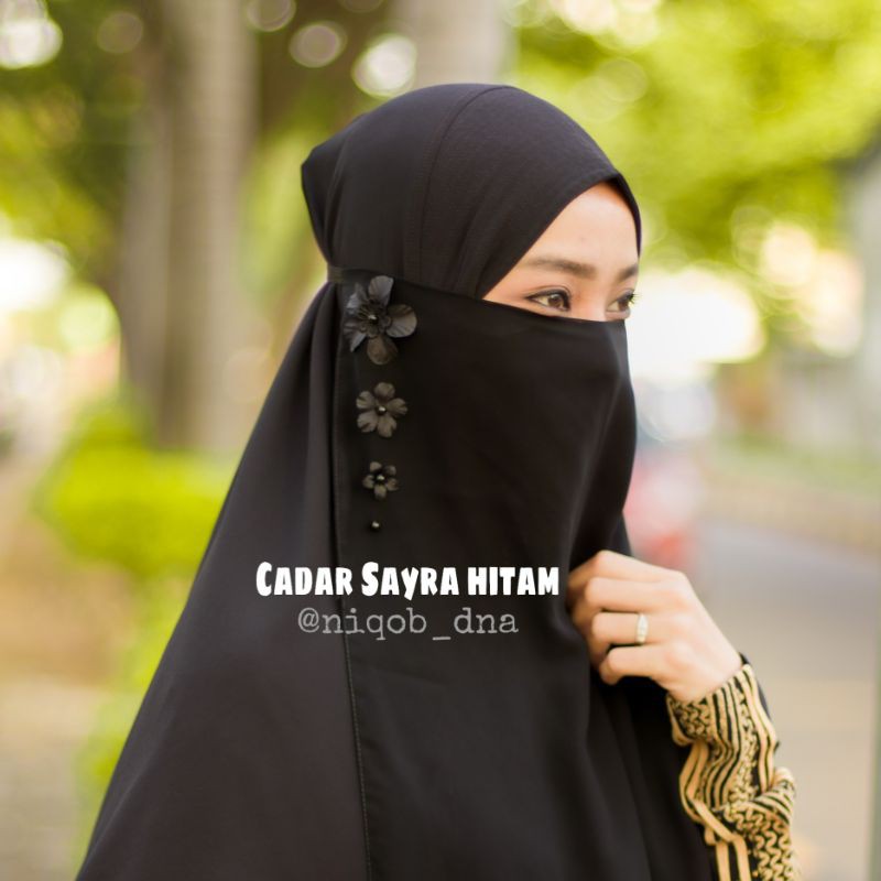 Cadar Tutup Motif Niqab Cadar Bandana Termurah By Habbabah