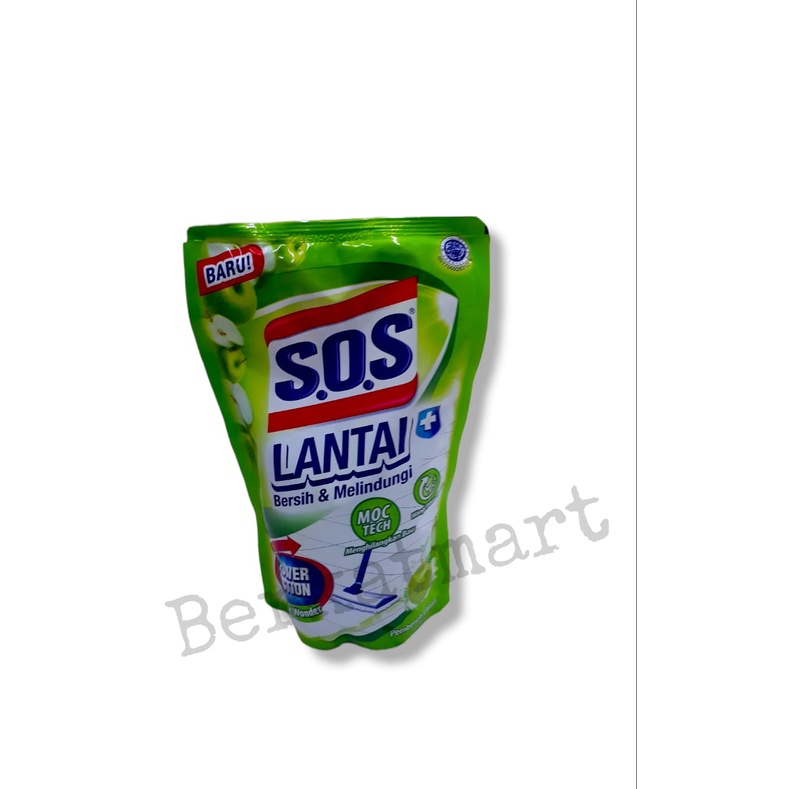 SOS Floor Cleaner (Pembersih lantai) REFILL 750 ML