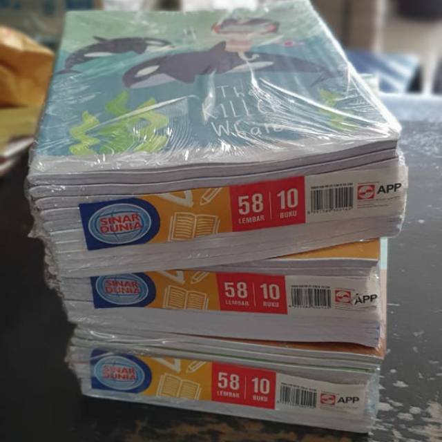 

Buku tulis SIDU 58 eceran