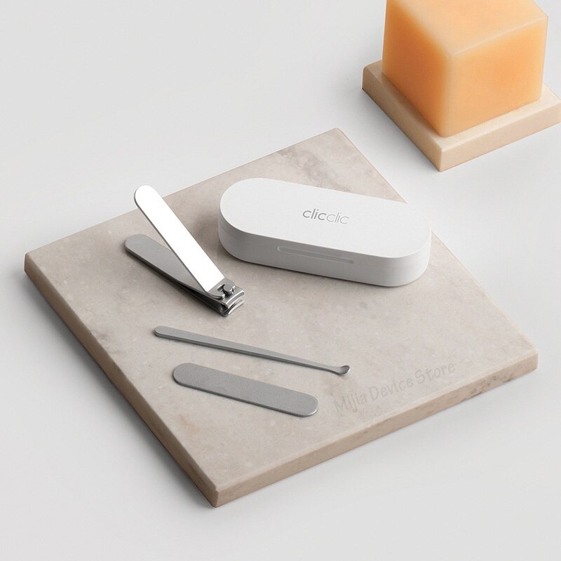 Gunting Kuku Korek Kuping 3 in 1 Nail Clippers Ear Pick Set QWZJD001