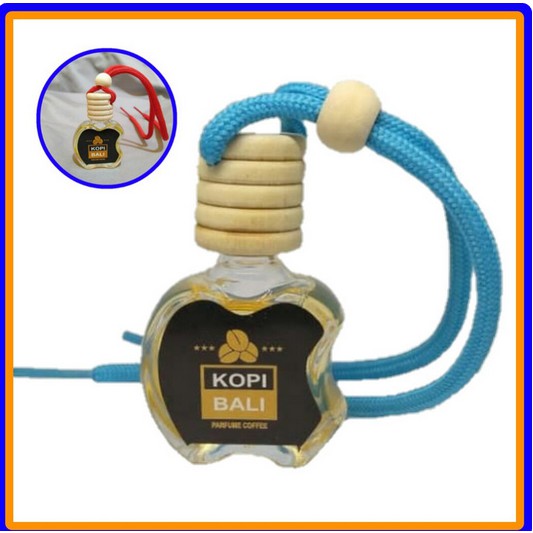 PARFUM KOPI BALI botol apel black coffe pewangi mobil pengharum ruang toilet lemari kamar baby bacarat lavender