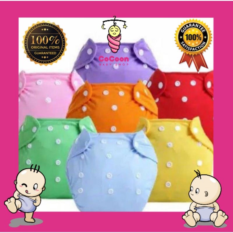 Clodi Popok Kain / Pempers Kain Diaper / Pampers Bayi Ramah Lingkungan