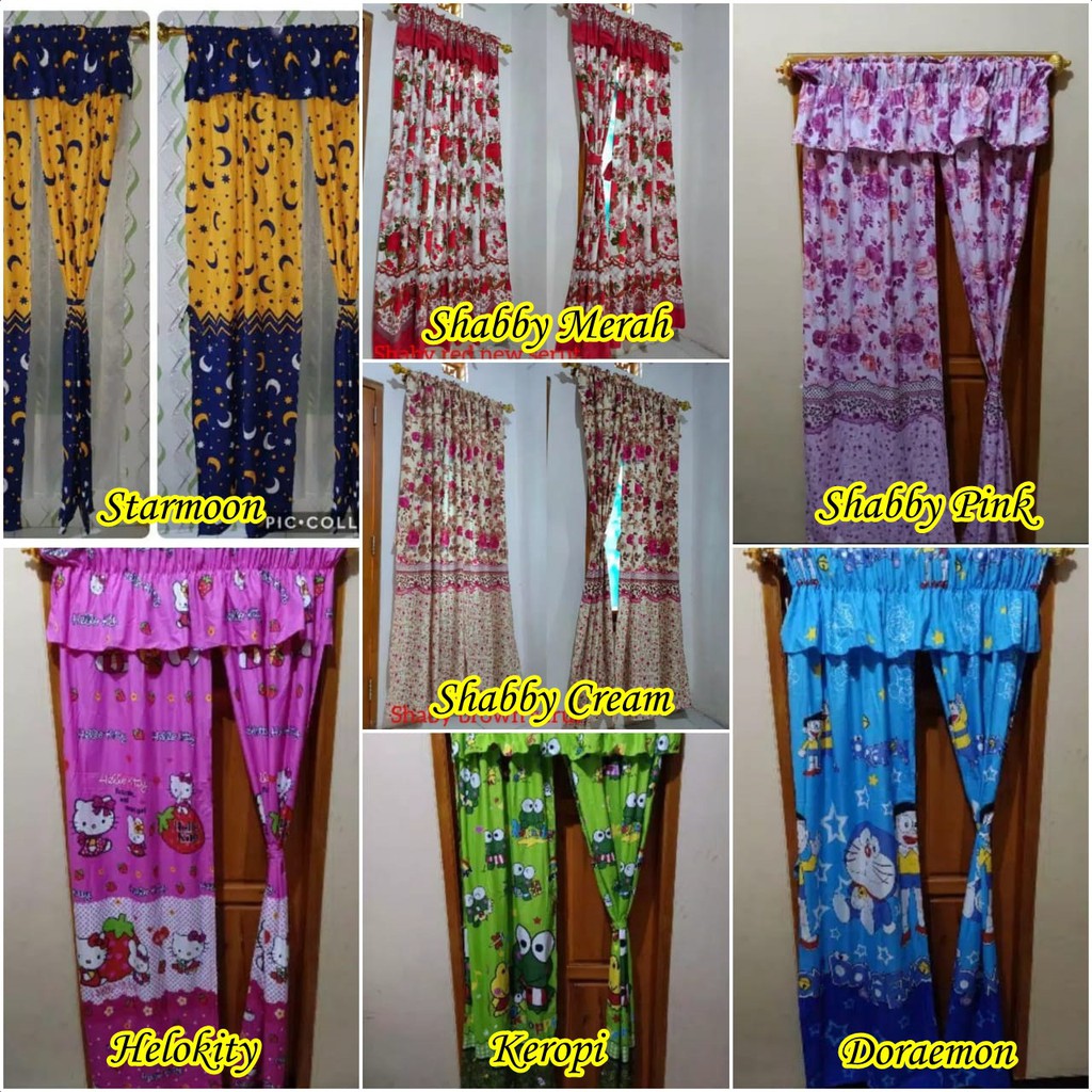 Gorden serut shabby &amp; karakter SERUT BELAH TENGAH