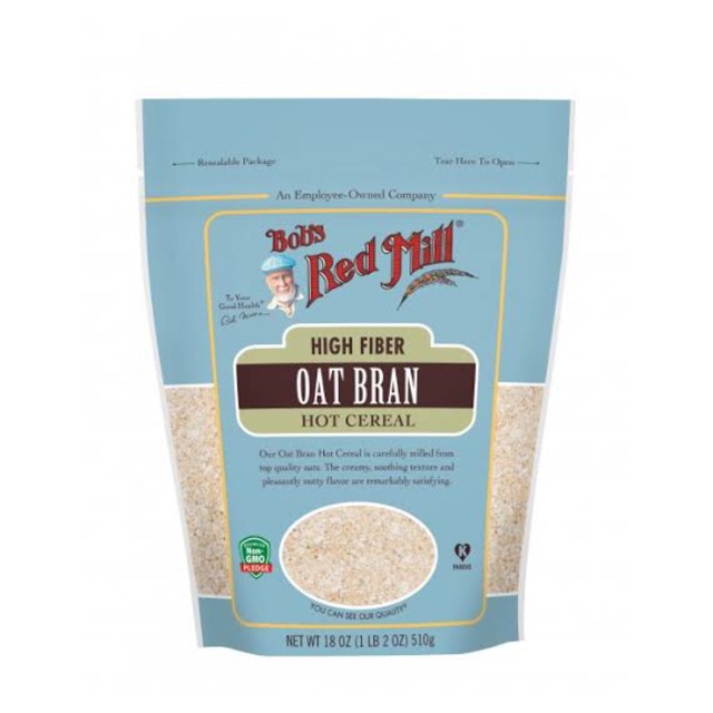 BRM Oat Bran Hot Cereal 454gr