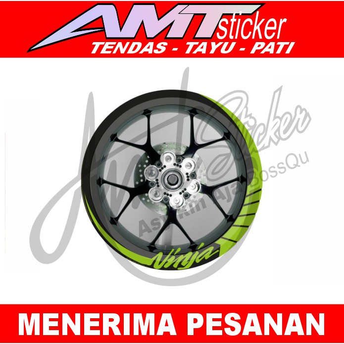 Cutting/Decal Stiker Plex Ninja - Stiker Ban Motor Ninja