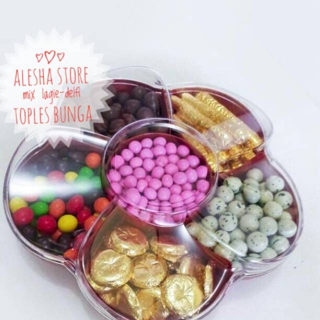 

paket coklat lagie toples bunga