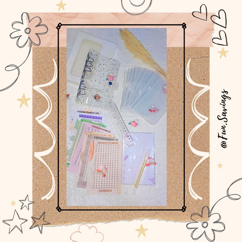 

[FUN] Paket Fun Complete A6 Binder Pastel | Baca Deskripsi ❗️