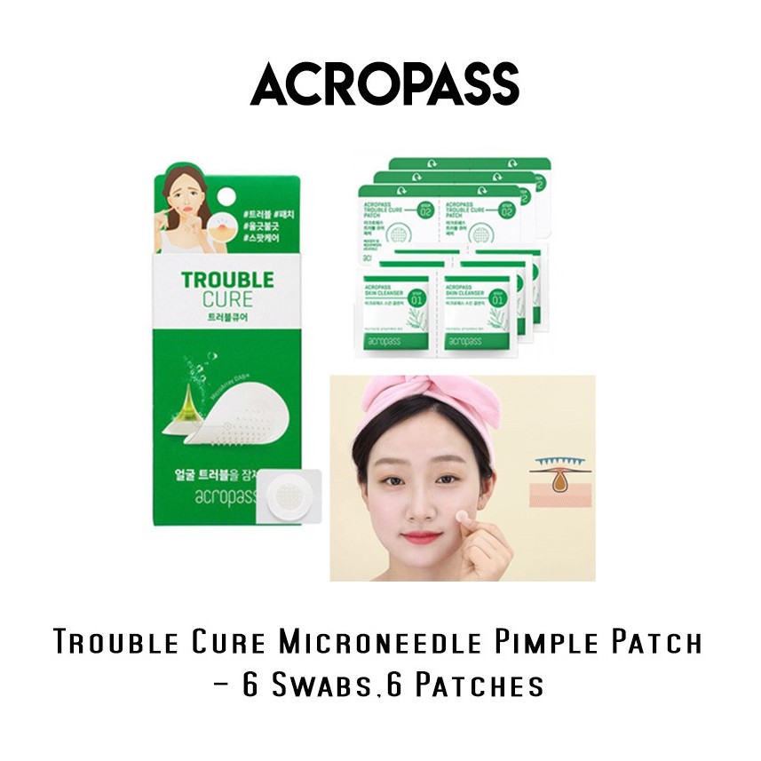 Acropass Trouble Cure Instant Acne Pimple Plester Jerawat Original Shopee Indonesia