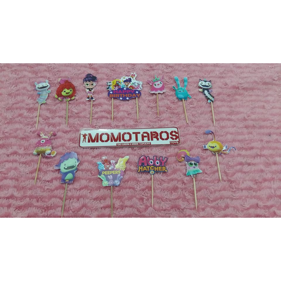 Topper cake Abby Hatcher set