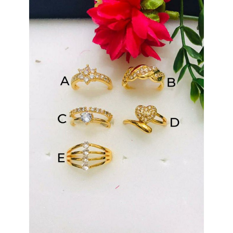 Fourfashion Cincin Dewasa Xuping Mata Kekinian YT079