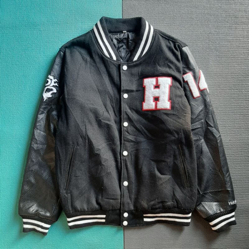 varsity leather hanyang