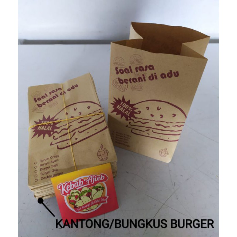 

Kemasan Dus Burger (50pcs)