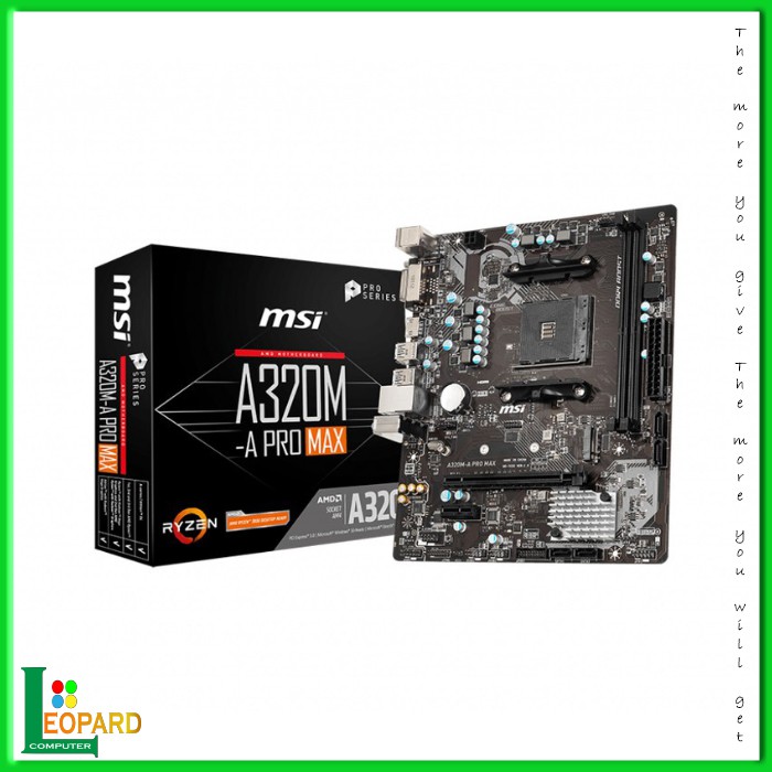 MSI A320M-A PRO MAX (Socket AM4)