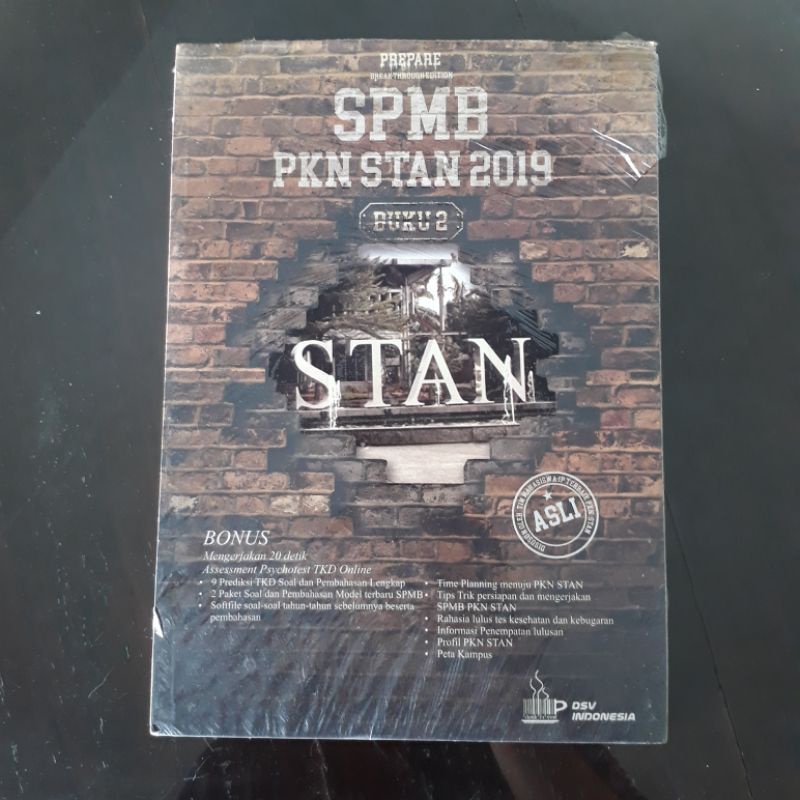 

buku SPMB STAN 2019